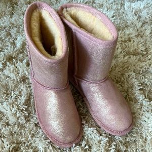 Bearpaw Elle exotic youth pink glitter